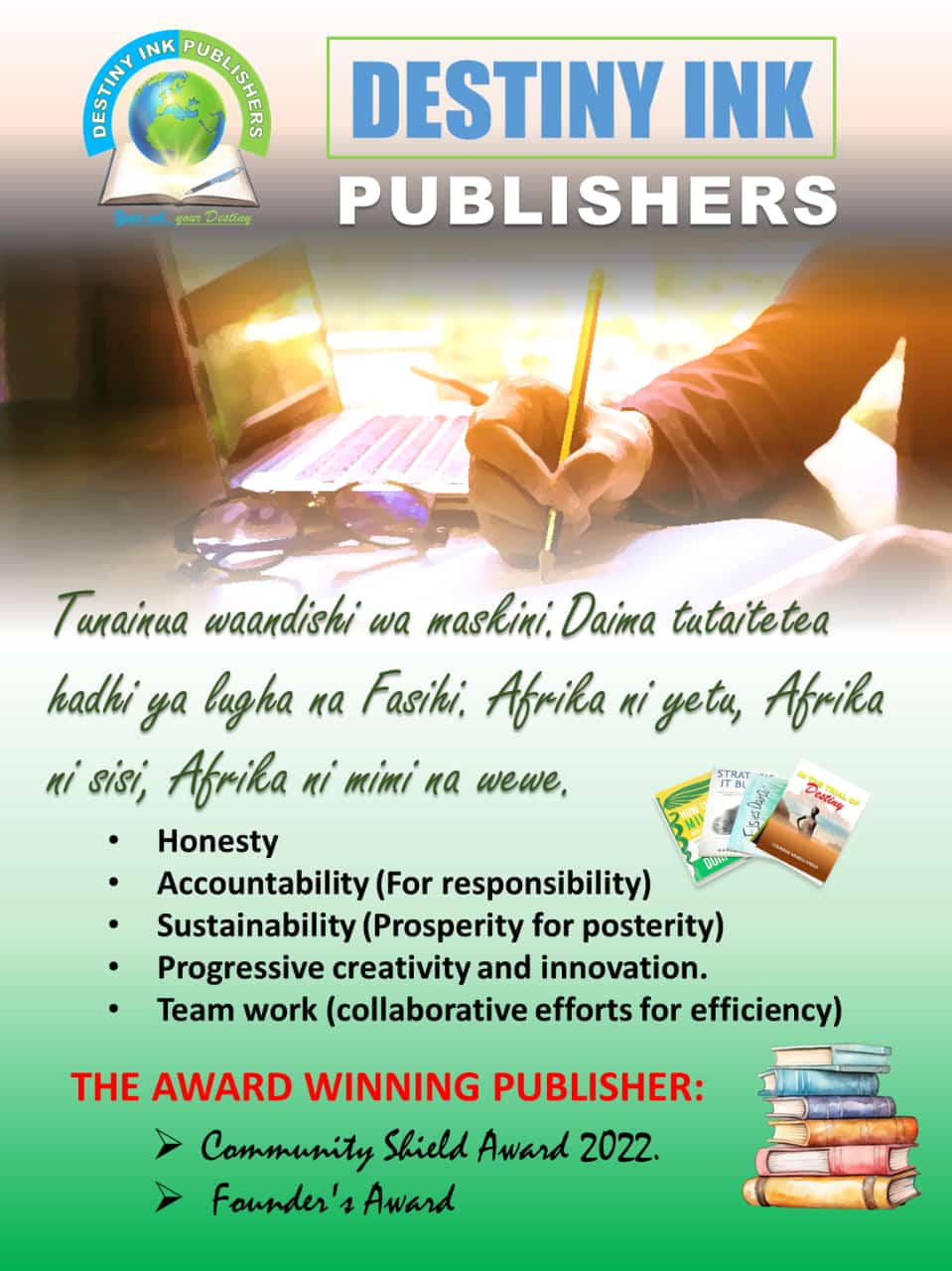 Destiny Ink Publishers